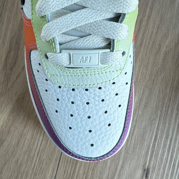 ⭐⭐Nike Air Force 1 Low 07 Sz 5 Mens Shoes Sneaker Purple Multi Ombre FD0801-100⭐ - Picture 4 of 7